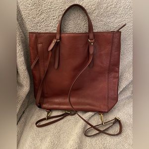 Fossil Camilla leather convertible backpack